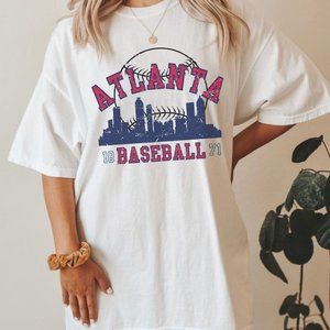 Atlanta Baseball Shirt Atlanta Shirt Atlanta Georgia Shirt Atlanta Gifts Atlanta